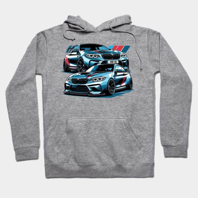 BMW M2 Hoodie by Vehicles-Art